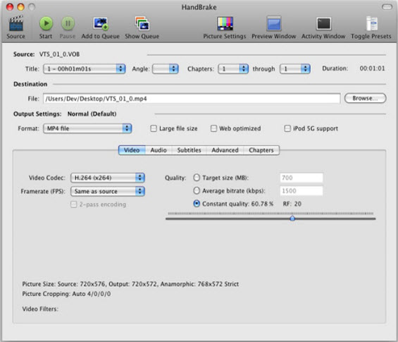 Free Open Source Video Converter For Mac